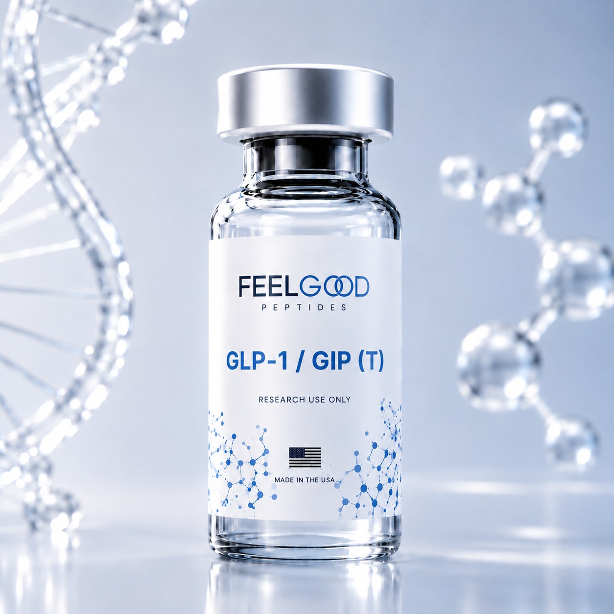 GLP-1 / GIP (T) research vial